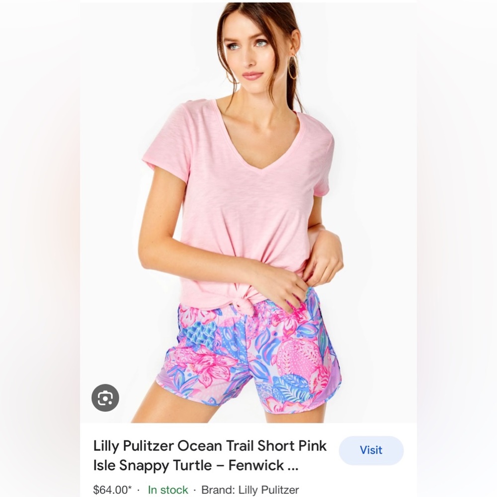 NWT Lilly Pulitzer Luxetic shorts